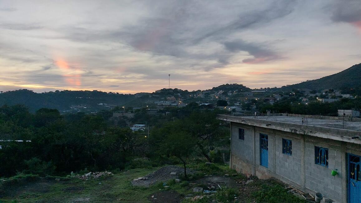 atardecer